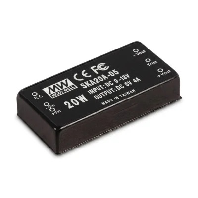 20W DC-DC Reguleli Tek Çıkış