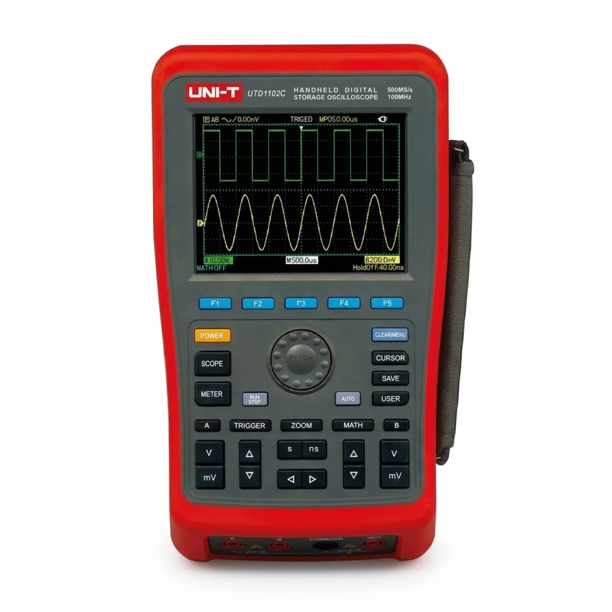 UNI-T UTD1102C 100MHz Çift Kanal El Tipi Osiloskop - Olimpiyat Otomasyon