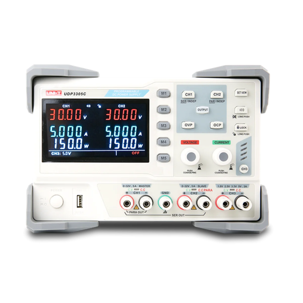UNI-T UDP3305C 30VDC 5A Programlanabilir Doğrusal Güç Kaynağı - Olimpiyat Otomasyon
