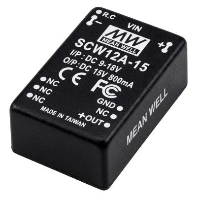 12W DC-DC Regüleli Tek ve İki Çıkış