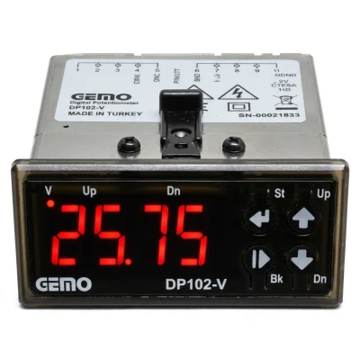 Dp102-v - 0..10v Çıkışlı Dijital Potansiyometre