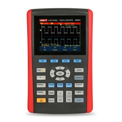UNI-T UTD1025DL 25MHz Çift Kanal El Tipi Osiloskop