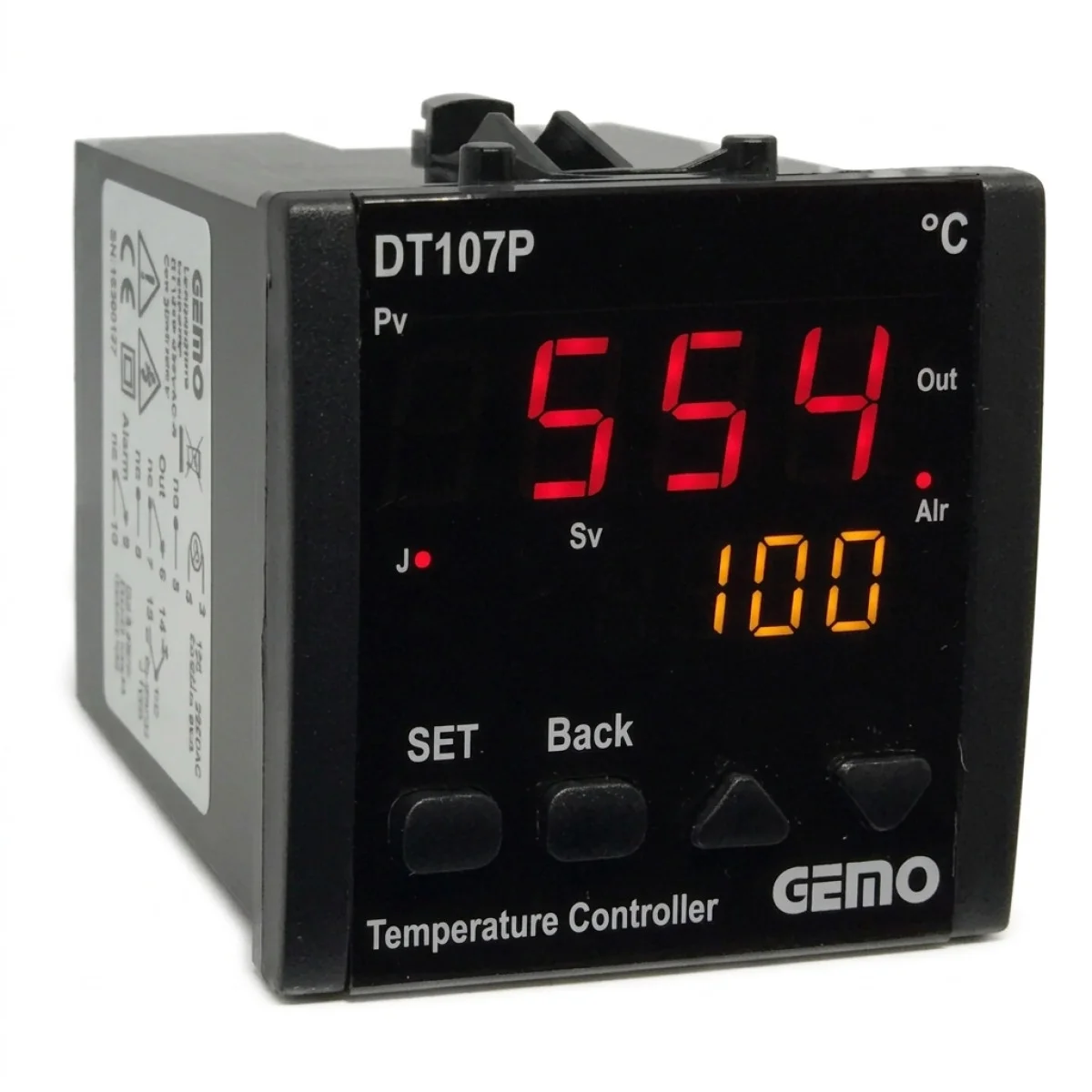 Dt107p - Pıd Sıcaklık Kontrol Cihazı - Olimpiyat Otomasyon