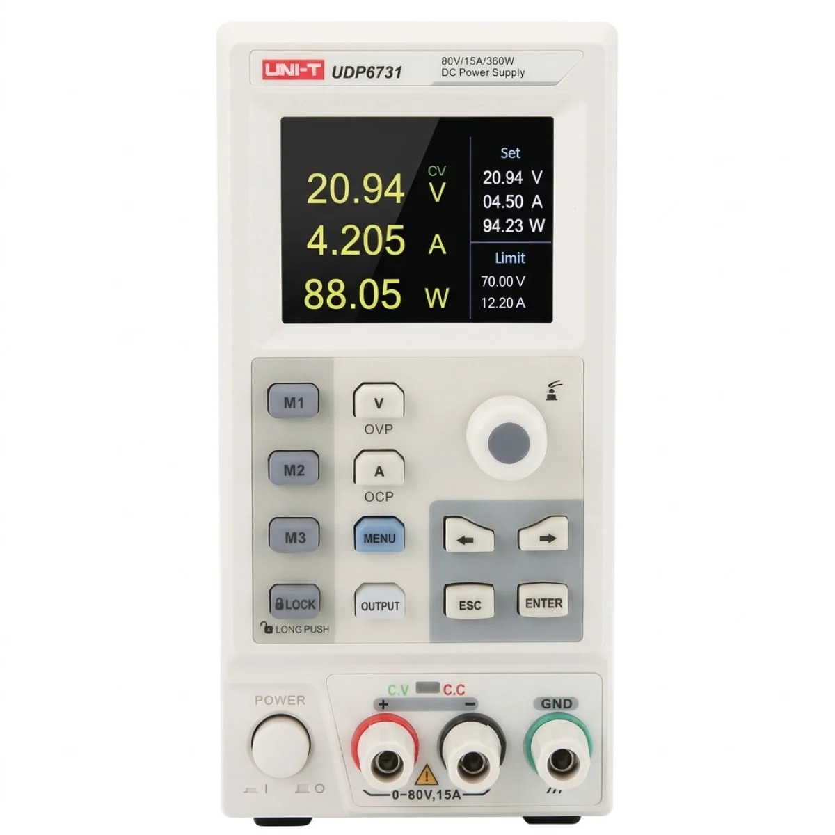 UNI-T UDP6731 80VDC 15A Programlanabilir Doğrusal Güç Kaynağı - Olimpiyat Otomasyon