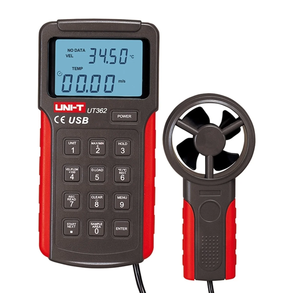 UNI-T UT362 Anemometre - Olimpiyat Otomasyon