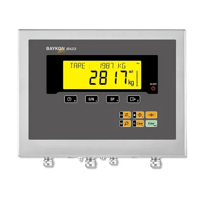 BX23/BX23D Tartım Göstergesi