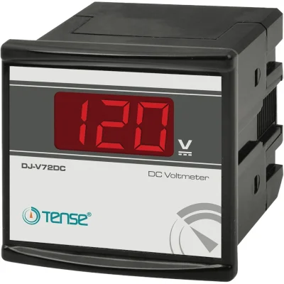 3 Hane LED Display Ekranlı DC Voltmetre