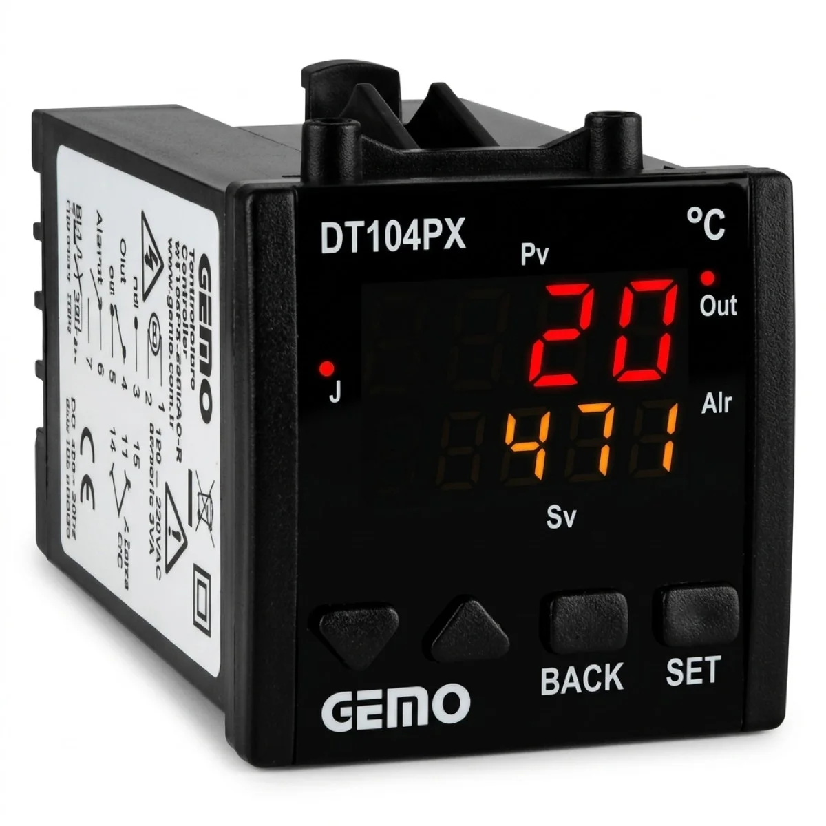 Dt104px - Gelişmiş Pıd Sıcaklık Kontrol Cihazı - Olimpiyat Otomasyon