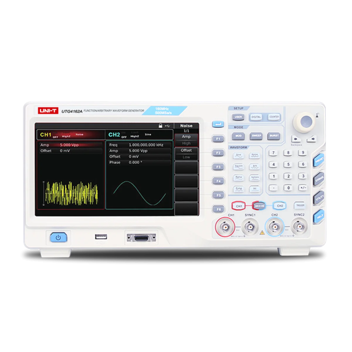 UNI-T UTG4162A 160MHz Sinyal Jenaratörü - Olimpiyat Otomasyon